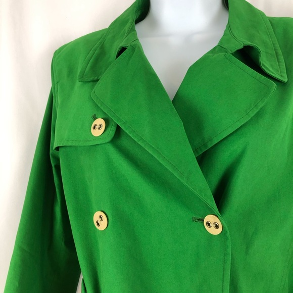 Charter Club Cotton blend trench coat pockets MP - Picture 5 of 15